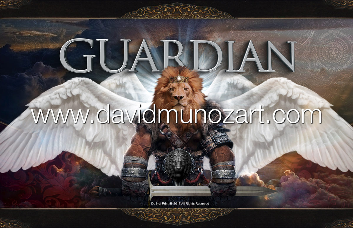 Guardian Lion by David Munoz